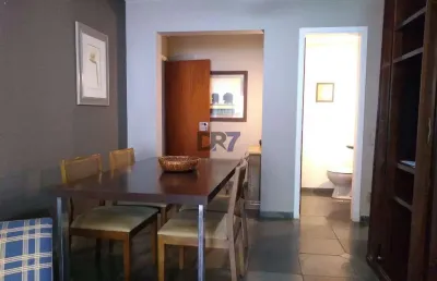 Flat à venda no cambuí com 70 m², 1 dormitório, varanda e piscina - cambuí / campinas-sp