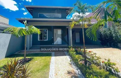 Sobrado à venda em valinhos, lenheiro, com 3 quartos, com 224 m², village santa clara