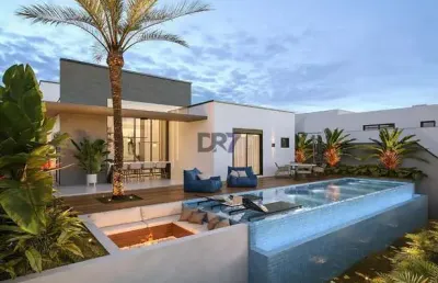 Casa à venda em campinas, loteamento residencial arborais, com 4 suítes, com 222 m²