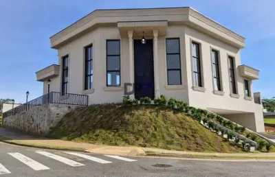 Casa  térrea neoclássica de 419 metros no arborais  campinas