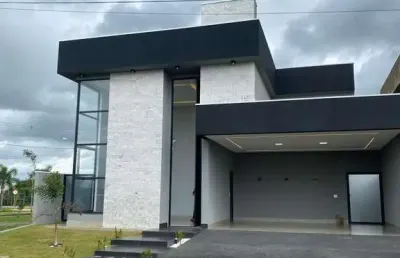 Casa em condomínio fechado com 3 quartos à venda na peroba branca, 35, condomínio terras alpha anápolis, anápolis por r$ 1.400.000