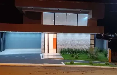 Casa em condomínio fechado com 4 quartos à venda na di cavalcante, 1, condomínio residencial belas artes, anápolis por r$ 3.200.000