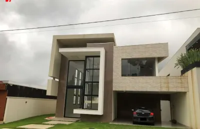Casa em condomínio fechado com 3 quartos à venda na gt 3, 17, condomínio residencial grand trianon, anápolis por r$ 2.500.000
