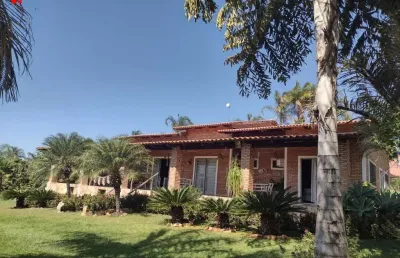 Chácara / sítio com 4 quartos à venda na condomínio lago azul, 8, zona rural, gameleira de goiás por r$ 999.000