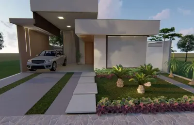 Casa em condomínio fechado com 3 quartos à venda na arapá, 30, condomínio terras alpha anápolis, anápolis por r$ 1.300.000