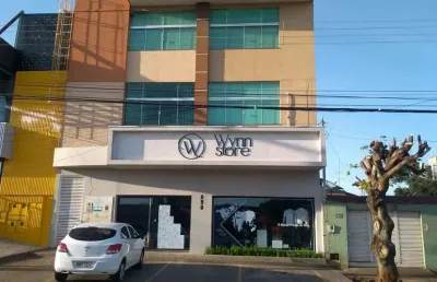 Sala comercial com 1 sala para alugar na santos dumont, 890, jundiaí, anápolis por r$ 900