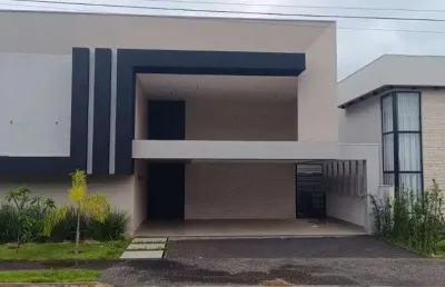 Casa em condomínio fechado com 4 quartos à venda na iberê camargo, 50, condomínio residencial belas artes, anápolis por r$ 2.100.000