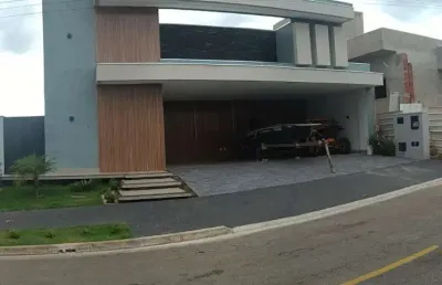 Casa em condomínio fechado com 4 quartos à venda na rua gt 18, 20, condomínio residencial grand trianon, anápolis por r$ 2.000.000