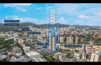 Apartamento para venda em belo horizonte, estoril, 2 dormitórios, 1 suíte, 1 banheiro, 1 vaga