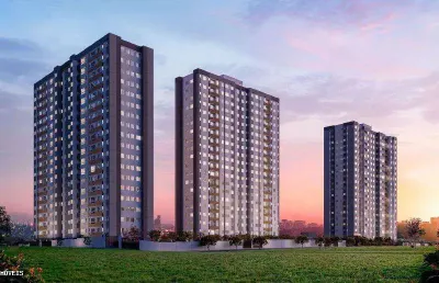 Apartamento para venda em contagem, centro, 2 dormitórios, 1 suíte, 1 banheiro, 1 vaga