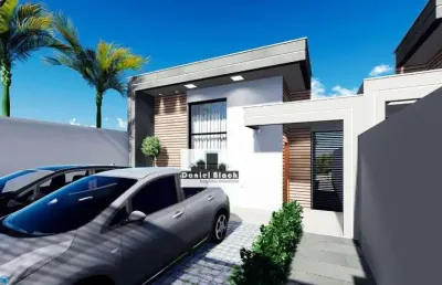 Casa de 3 quartos localizada no bairro novo centro, santa luzia.