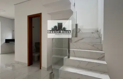 Casa geminada 3 quartos com suíte e espaço gourmet – bairro rosa dos ventos, vespasiano