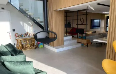 Venda cobertura duplex nova e mobiliada, 3 suítes, 3 vagas, na vila olímpia, zona sul, sp
