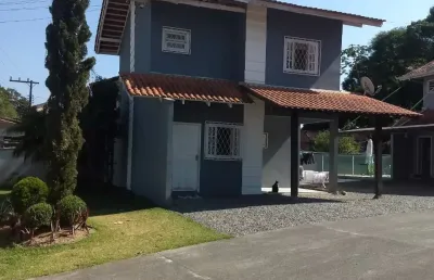 Casa em condomínio fechado com 3 quartos à venda na Rua Alfredo Ernesto Schneider, 288, Nova Brasília, Joinville