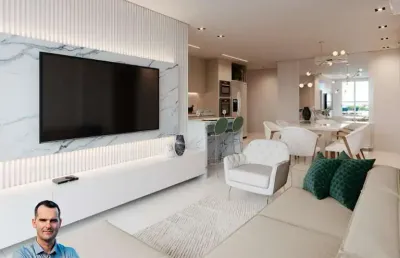 Lindo apartamento alto padrão - le magnific residence - pedra branca | palhoça