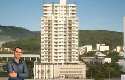 Apartamento 2 dormintórios sendo 1 suíte | area de lazer completa - pedra branca - palhoça/sc