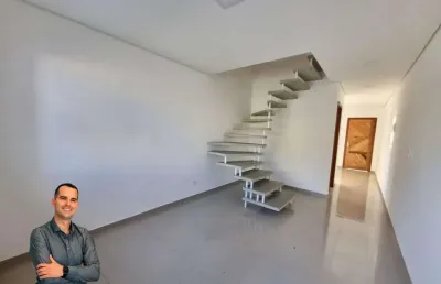 Sobrado com 2 suítes no residencial nona – aririu da formiga | palhoça/sc