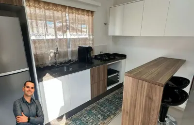 Sobrado mobiliado com 2 suítes no residencial nona – aririu da formiga | palhoça/sc