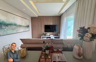 Apartamento à venda – 2 dormitórios | suíte | semi-mobiliado | 71,3m² | centro – palhoça/sc