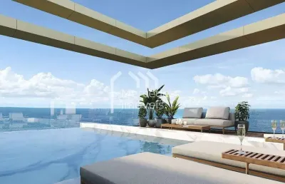 Apartamento com 4 suítes à venda, 226 m² por r$ 12.700.000 - praia brava - itajaí/sc