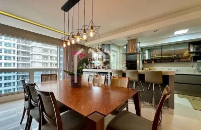 Apartamento mobiliado com 3 suites, à venda, 118 m² por r$ 2.890.000 - praia brava - itajaí/sc