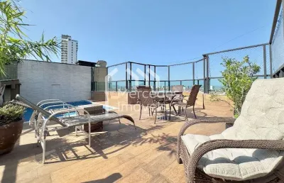 Apartamento triplex - cobertura com 4 suítes, 4 vagas à venda por r$ 3.700.000 - centro - itajaí/sc