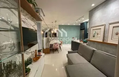Apartamento semimobiliado com 1 suíte + 2 dormitórios à venda, 79 m² por r$ 960.000 - centro - itaj
