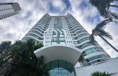Apartamento semimobiliado com 4 suítes à venda, 184 m² por r$ 2.400.000 - fazenda - itajaí/sc