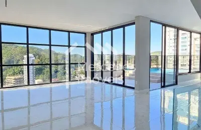 Cobertura triplex com 3 suítes à venda, 303 m² por r$ 4.750.000 - fazenda - itajaí/sc