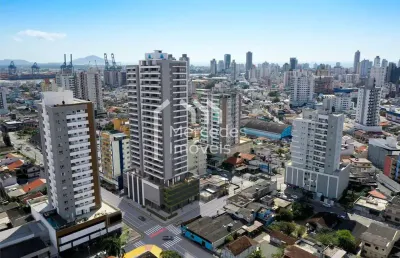 Apartamento com 2 suítes à venda, vila operária, itajaí, sc