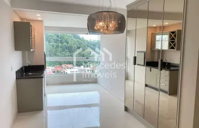 Apartamento semimobiliado à venda, fazenda, itajaí, sc