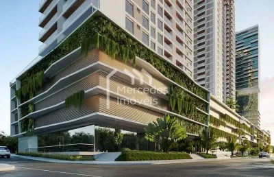 Apartamento com 1 suíte + 2 dormitórios, 110 m² - praia brava - itajaí/sc