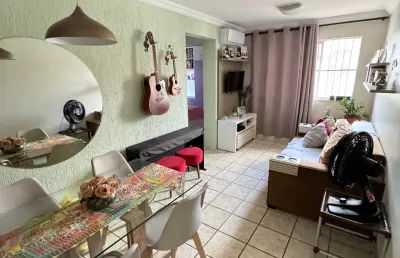 Apartamento com móveis projetados no itaperi, 2 quartos, 1 vaga, fortaleza/ce