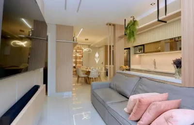 Apartamento com 2 dormitórios à venda, alto da glória  , curitiba - pr