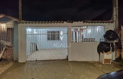 Casa com 3 dormitórios à venda, campina da barra  , araucaria - pr