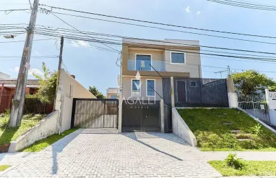 Sobrado com 3 dormitórios à venda, jardim das américas  , curitiba - pr