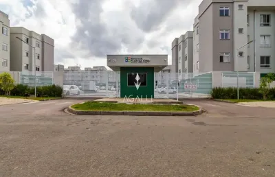 Apartamento com 2 dormitórios para locação, costeira  , araucaria - pr