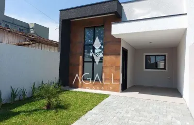Casa com 3 dormitórios à venda, boneca do iguaçu  , sao jose dos pinhais - pr
