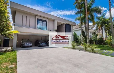 Casa com 5 dormitórios à venda, 700 m² por r$ 12.500.000,01 - residencial três (tamboré) - santana de parnaíba/sp