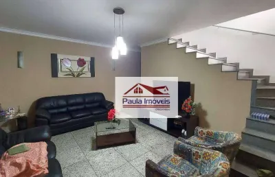 Sobrado com 3 dormitórios à venda, 340 m² por r$ 860.000,00 - parque novo mundo - são paulo/sp