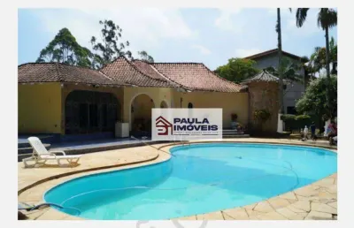 Casa com 6 dormitórios à venda, 1200 m² por r$ 4.450.000 - sítio do francês - ribeirão pires/sp