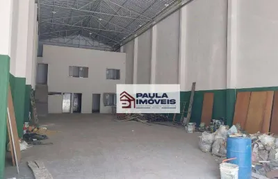 Galpão para alugar, 400 m² por r$ 14.400,00/mês - parque novo mundo - são paulo/sp