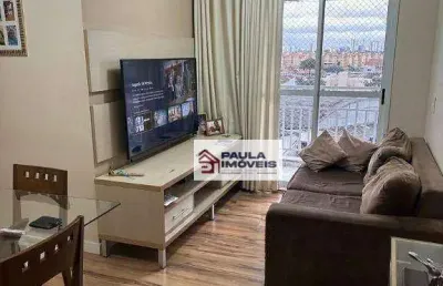 Apartamento com 3 dormitórios à venda, 62 m² por r$ 400.000,00 - parque novo mundo - são paulo/sp