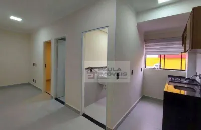 Apartamento com 1 dormitório para alugar, 27 m² por r$ 1.700,01/mês - gopoúva - guarulhos/sp