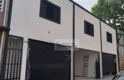Salão para alugar, 130 m² por r$ 5.500,00/mês - parque novo mundo - são paulo/sp