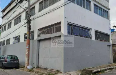 Galpão para alugar, 480 m² por r$ 8.500 mês + iptu r$ 1.5000 - vila ede - são paulo/sp