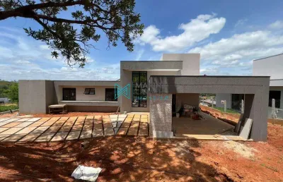 Casa com 4 quartos à venda, 258 m² por r$ 2.190.000 - condomínio real monte ville - lagoa santa/mg