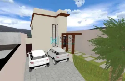 Casa com 3 quartos à venda, 138 m² por r$ 869.000 - jardim imperial - lagoa santa/mg