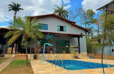 Casa com 5 dormitórios à venda, 260 m² por r$ 900.000.00 - várzea - lagoa santa/mg