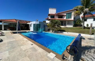 Casa com 4 quartos, 720 m² - venda por r$ 2.990.000 ou aluguel por r$ 15.000/mês - recanto da lagoa - lagoa santa/mg